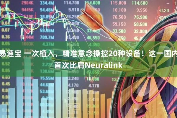 易速宝 一次植入，精准意念操控20种设备！这一国内首次比肩Neuralink